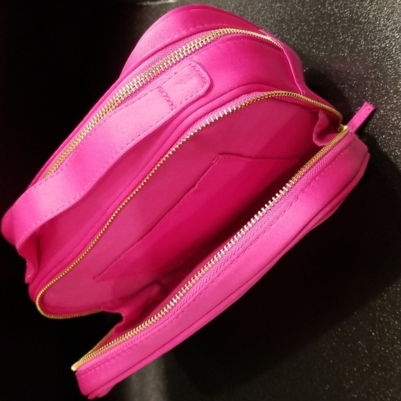 PRADA CANDY Cosmetic Makeup Case Barbie Pink New - Picture 8 of 9